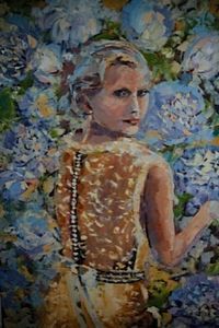 "Among the Peonies"