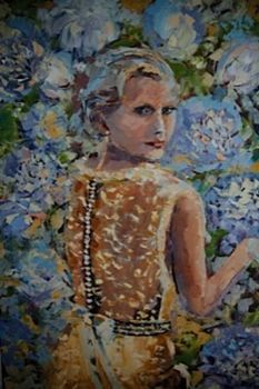 "Among the Peonies"