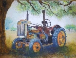 "Old Tractor on Grandpa's farm"