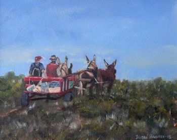 "Die Donkie Kar Rut/Donkey Car Ride"