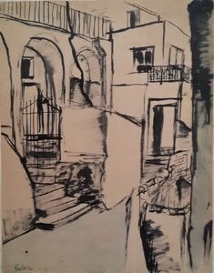 "Venice Street Scene"