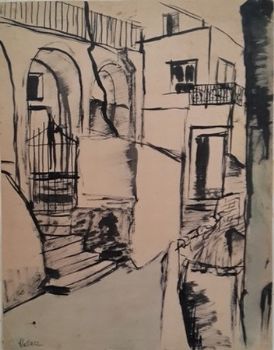 "Venice Street Scene"