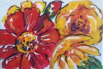 "Three Flowers"