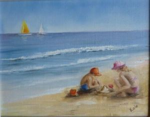 "Beach Play I"