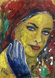 "She Wears Rubies in Her Hair "