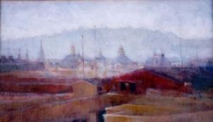 "Rooftops of Rome 1"