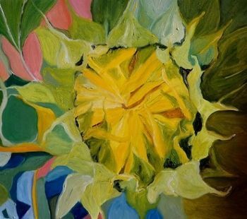 "Sunflower Shapes in Twists and Turns"