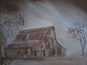 "Monochrome Barn 2"