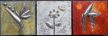 "Strelitzia Triptych"