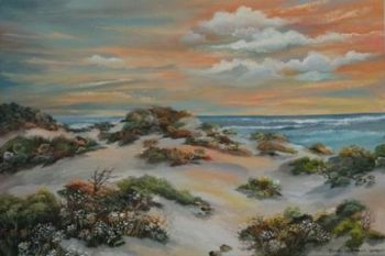 "Sunset on the Dunes"