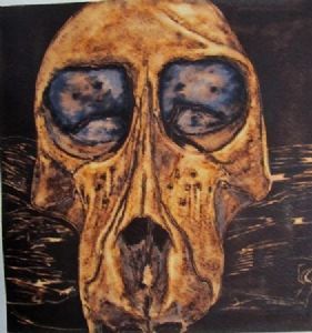 "Juvenile Baboon Skull 15"