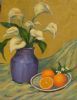"Arum Lilies and Oranges"