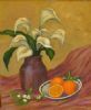 "Arum Lilies & Oranges II"