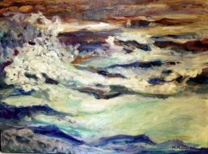 "Crashing Waves at Cape St Francis"