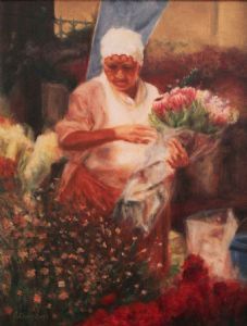 "Adderley Street Flower Seller"