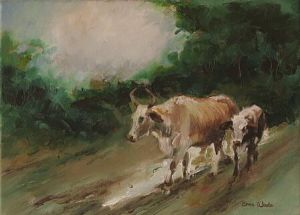 "Rural Road (Nguni 54)"