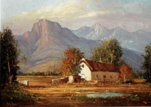 "Cape Mountain Scene"