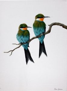 "European Bee-Eaters"