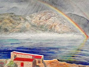 "Rainbow Over Hermanus"