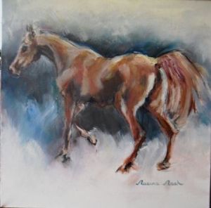 "Chestnut Arabian 2"