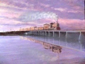 "Train at Sedgefield"