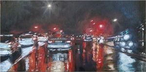 "Wet Cape Town Traffic #1"