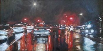 "Wet Cape Town Traffic #1"