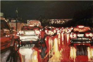 "Wet Cape Town Traffic #2"
