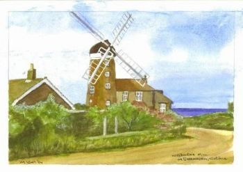 "Weybourne Mill nr Sheringham, Norfolk"