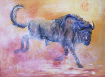 "Inkomo Yamadlozi (Wild Gnu Ox of the Ancestors)"