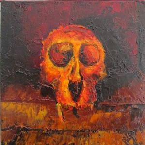 "Juvenile Baboon Skull 29"