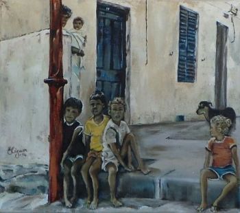 "Children in Ashley Street"