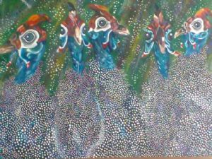 "Domesticated Guineafowl"