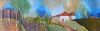 "Landscape with Trees and House 2"