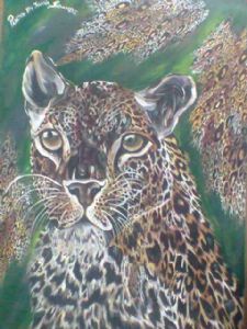 "Male Leopard - Dangerous in Action"