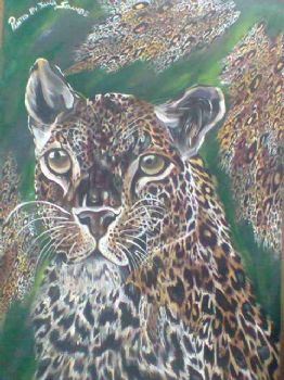 "Male Leopard - Dangerous in Action"