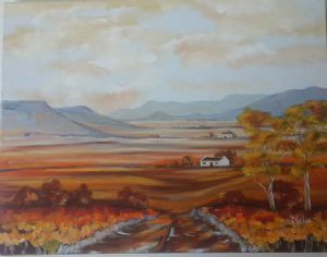 "Flowers Along the Road to Cape Valley"
