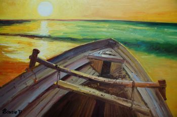 "Boat on the Beach"