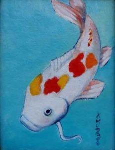 "Turquoise Koi"
