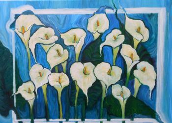 "Arum Lilies"
