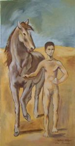 "Boy Leading a Horse After Picasso"