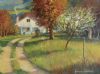 "Labourer's Cottage with Flowering Pear Tree"