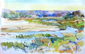 "Crocodile River, Kruger Sandbanks"