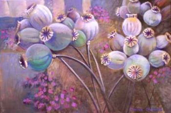 "Poppy Seed Pod Bouquet"