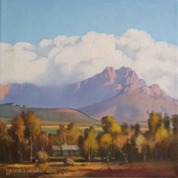 "Evening Glow, The Peaks Stellenbosch"