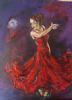 "Dancing Gipsy in Red"