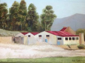 "A Barn with a Red Roof"