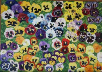 "Pansy Platter"