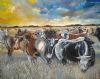 "Grazing Cows"