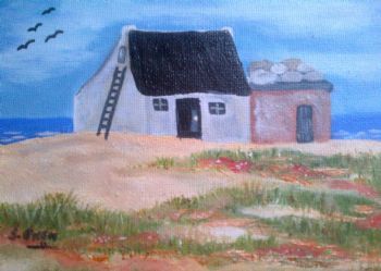 "West Coast Fisherman Cottage - Set of 2"